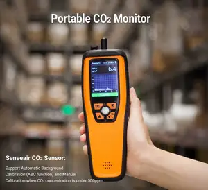 Máy Dò Chất Lượng Không Khí Chất Lượng Cao AEC Máy Dò Carbon Monoxide Máy Phân Tích Khí CO2 Có Độ Ẩm Và Nhiệt Độ Phong Cách Phổ Biến