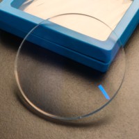 Lentilles ophtalmiques unifocales optiques 1.56 HMC avec revêtement antireflet, lentilles sur ordonnance, diamètre 70/65 mm, emballage enveloppe