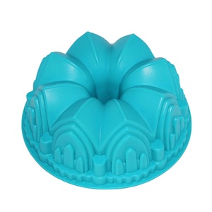 Stampo grande per torta di fiori in <span class=keywords><strong>Silicone</strong></span> da 21,5x8,5 cm stampo per gelatina di caramelle al cioccolato - Product Image 1