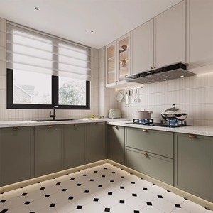 Hiện đại Mộc mạc bếp đảo mở rượu lưu trữ với <span class=keywords><strong>butcher</strong></span> khối Top particleboard carcase chất liệu - Product Image 3