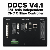 Contrôleur de mouvement CNC 4 axes JLE CNC TECH DDCS V3.1, système hors ligne, un ensemble pour machine de gravure CNC