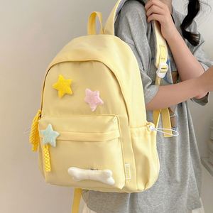 Girls Junior High School Students Genuine Leather Cycling Backpack with External <b>Frame</b> 50-70L Capacity - Product Image 2