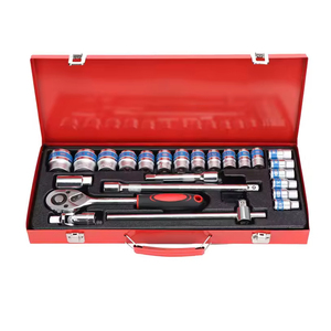 Juego de Herramientas de Acero al Cromo Vanadio de 24 Piezas para Reparación de Automóviles, Operado a Mano, OEM, Kit Completo de Llaves Combinadas - Product Image 1