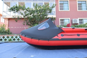 Yate Deportivo Inflable Zodiac ASD-360 380, Bote Rígido de PVC con Toldo para Pesca, Bote Plegable de 1.2 mm con Asiento - Product Image 6