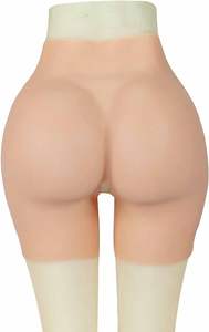 Pantalones cortos <span class=keywords><strong>de</strong></span> silicona para moldear glúteos, ropa interior realzadora <span class=keywords><strong>de</strong></span> cadera acolchada y realista para Cosplay Drag Queen - Product Image 3