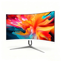 Écran de jeu pour PC LCD 2560*1440, écran incurvé 2800r, 1 ms, 27 pouces, 2K, 180 Hz, QHD, moniteurs de jeu pour PC