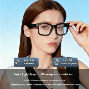 越境W610スマートグラスAI認識音声アシスタント翻訳8MPカメラ通話用音楽再生PCフレーム - Product Image 2