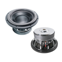 Subwoofer de voiture 15 pouces Super Bass avec logo personnalisé, double bobine mobile, triple aimants, 350W RMS, >90dB SPL, alimentation 12V CC