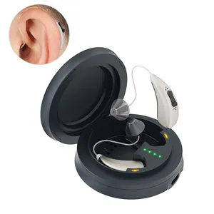 Best selling products 2023 Wholesale price 4 Channel electric Hearing aids Rechargeable Digital BTE Open fit Hearing aid ric mic