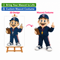 Costume de Mascotte Professionnel en EVA Personnalisé en Usine, Tenue de Personnage OEM ODM pour Événements, Équipes Sportives et Image de Marque