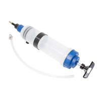 Extracteur de liquide d'huile 1,5 l, pompe de seringue de transfert, seringue spéciale conçue pour le remplissage et l'extraction d'huile