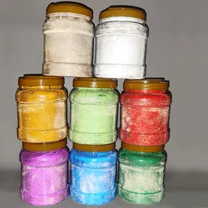 Kristal ezilmiş elmas flaş yansıtıcı toz ışık değişen renk şeker Glitter 1KG disko Glitter toz