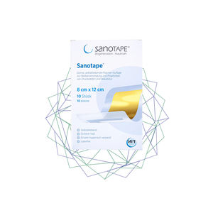 ผ้าพันแผลดูแลแผลแบบสวมใส่สบาย ขนาด 8 x 12 ซม. พร้อมแถบกาวอ่อนโยน ดูดซับได้ดี และปกป้องแผลได้ยาวนาน - Product Image 1