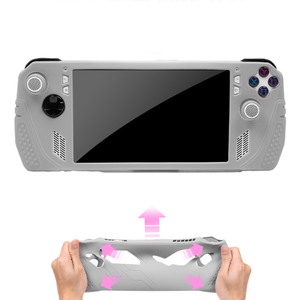 Hoge Kwaliteit Handheld Siliconen Beschermhoes Voor Rog Ally Game Console Beschermende Zachte Hoes Met <span class=keywords><strong>Joystick</strong></span> <span class=keywords><strong>Cap</strong></span> - Product Image 4