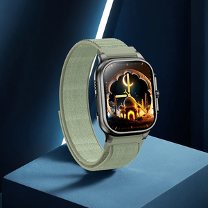 Orologio da polso intelligente musulmano ricarica collegato calendario Adane preghiera tempo fabbrica Logo personalizzato quadrante in arabica lettura Quran orologio da uomo - Product Image 1