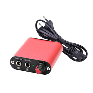 Set de Fuente de Alimentación para Tatuajes con Pedal, Cable de Clip, Interruptor y Regulador de Voltaje para Máquina de Tatuar - Product Image 4