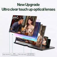 Amplificateurs d'écran incurvé pour téléphone portable de 12 pouces, loupe HD, supports de maintien pour écran de téléphone, loupe d'écran pour smartphone