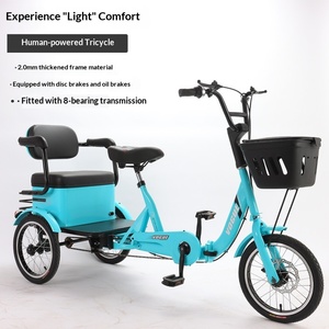 <span class=keywords><strong>Bicicleta</strong></span> <span class=keywords><strong>de</strong></span> <span class=keywords><strong>Tres</strong></span> <span class=keywords><strong>Ruedas</strong></span> para Personas Mayores, Diseño <span class=keywords><strong>Plegable</strong></span> que Ahorra Esfuerzo, Cuadro <span class=keywords><strong>de</strong></span> Acero <span class=keywords><strong>de</strong></span> Alto Carbono, Freno <span class=keywords><strong>de</strong></span> Disco, Capacidad <span class=keywords><strong>de</strong></span> Carga <span class=keywords><strong>de</strong></span> 200 kg - Product Image 3