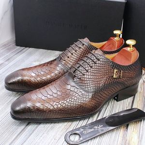 Chaussures Oxford pour hommes en cuir véritable faites à la main, grande taille, à enfiler, semelle en caoutchouc, style britannique polyvalent pour l'automne/hiver/été - Product Image 3