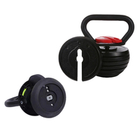 Kettlebell professionnel en fonte recouvert de néoprène pour fitness à domicile, avec poids réglable et poignée ergonomique, idéal pour sacs de puissance