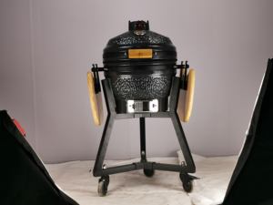 Griller robuste Barbecue 16 pouces Parillas Bbq <span class=keywords><strong>Kanka</strong></span> turc Portable Grill charbon de bois extérieur jardin céramique Kamado Grill - Product Image 5