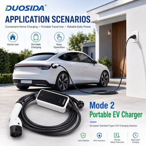 Borne de recharge murale intelligente CE TUV certifiée DUOSIDA 11kW 22kW Type 2 Triphasée AC pour véhicules électriques - Product Image 3