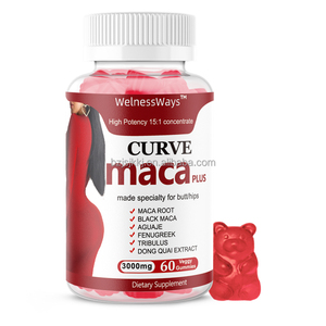 Produits de gommes à la racine de maca, maca ultime pour des fesses volumineuses, pilules pour l'élargissement des fesses et des hanches, lifting des fesses, gommes BBL - Product Image 5