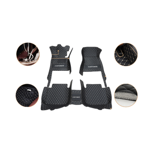 Full Coverage Auto Fußmatten Multi Colors <span class=keywords><strong>Anti</strong></span>-Rutsch-Leder Perfekt für Kia <span class=keywords><strong>Hyundai</strong></span> - Product Image 1