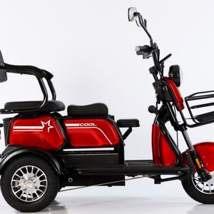 Vélo cargo électrique motorisé à 3 vitesses 48v/60v, tricycle à trois roues, cadre en acier, scooter électrique pour adultes - Product Image 3