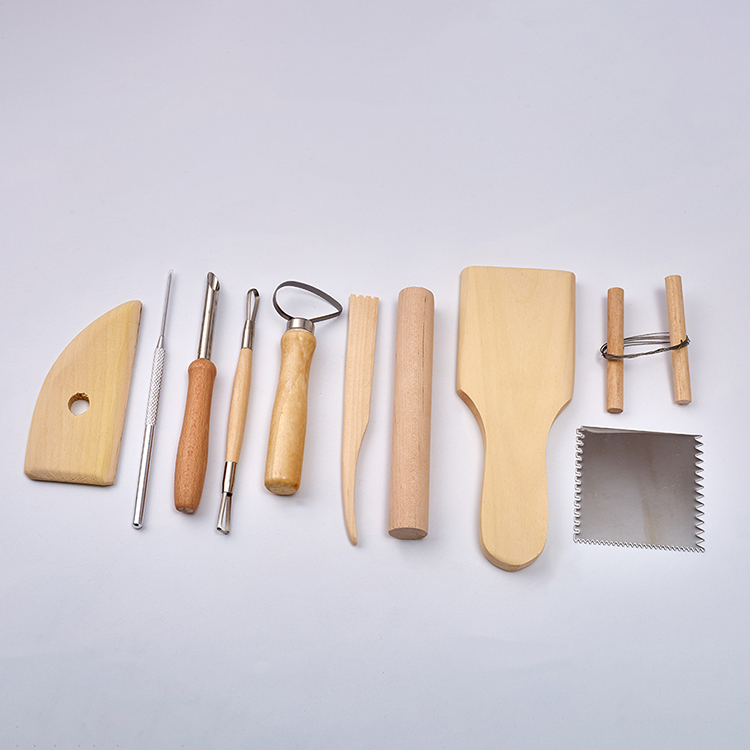 10pcs Craft Tool Set Different Styles Sculpture Clay Pottery Tools Clay Sculpting Polymer Clay Tools Set