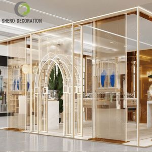 Diseño de Interiores Profesional para Joyería de Diamantes y Oro, Ideas Modernas para Exhibición, Vitrina para Tienda de Joyería, Diseño de Renderizado 3D - Product Image 5