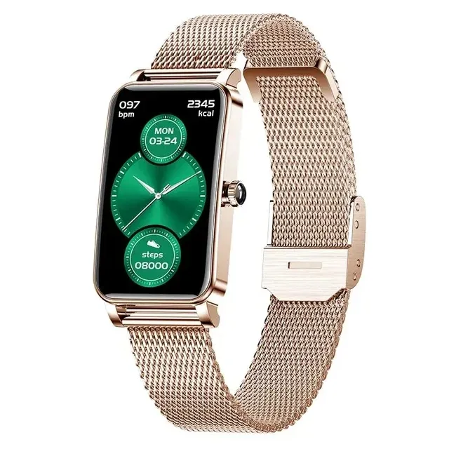 Nieuwe Mode Vrouwelijke Sport Fitness Vrouw Polsband Smartwatch Zx19 Dames Smart Watch