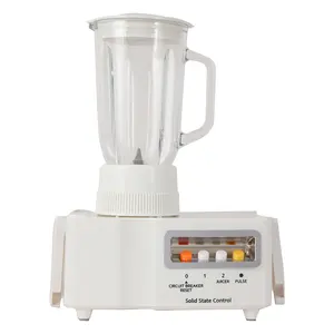 outai 500W 1200W motor 1.0L glass jar Hot selling juicer, four in one multi-purpose mixer, meat shredder, and cooking machine