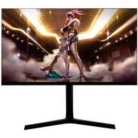 Moniteur de jeu PC LED 22 pouces en gros avec écran TFT de résolution FHD 75Hz Moniteur d'ordinateur de bureau pour les joueurs