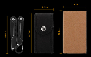 Đa Dao <span class=keywords><strong>10</strong></span> Trong <span class=keywords><strong>1</strong></span> Thép Không Gỉ Có Thể Gập Lại Pocket Multitool Kìm Đa Công Cụ Với Vỏ Bọc Cho Sự Sống Còn Ngoài Trời Đi Bộ Đường Dài Cắm Trại - Product Image 6