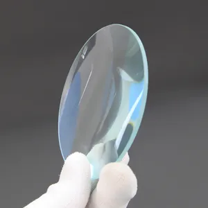 จีนผู้ผลิตมีSpherical Optical Glass Quartz BK7เส้นผ่านศูนย์กลาง90มม.ความยาว240มม.Biconvexเลนส์