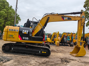 Meistverkaufter Gebrauchter Caterpillar CAT313D Bagger 13-Tonnen Mittelgroßer Raupenbagger CAT313D mit Gutem Hydrauliksystem Versandbereit - Product Image 2