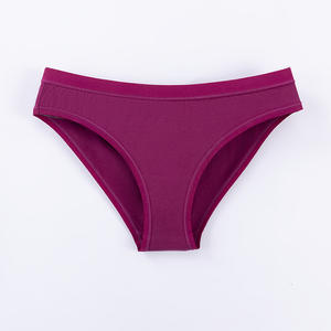 Braguitas de punto sin costuras de talle bajo sexys para mujer, estilo europeo y americano, 2024, 40% algodón peinado, cómodas, ecológicas y antibacterianas - Product Image 5