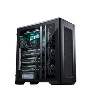 Phanteks-Carcasa de servidor de Torre completa para estaciones de trabajo expandibles laterales de vidrio transparente, ATX, listo para chasis