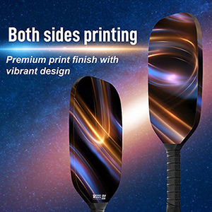 Contrôle avancé T700 13mm USAPA approuvé Pickleball léger poignée allongée sans bord graphique continu - Product Image 4