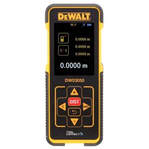 เครื่องวัดระยะด้วยเลเซอร์ DeWalt รุ่น DW03050 เชื่อมต่อบลูทูธ วัดระยะได้ถึง 50 เมตร - Product Image 1