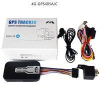 Coban 405 4G 2G GPS TK405C Mini Rastreador de Vehículos para Auto y Moto, Impermeable, Aplicación Localizadora IOS/Android, Sensor de Temperatura, Baanool PC