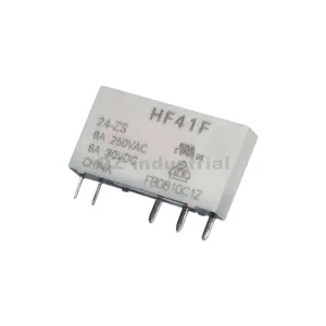 QZ HF41F Subminiature Medium Power Relay 24VDC HF41F-024-ZS HF41F/24-ZS Power Relay HF41F-24-ZS