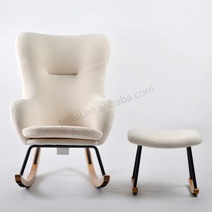 Mecedora moderna contemporánea para guardería con construcción de madera Muebles para el hogar ecológicos para sala de estar - Product Image 2