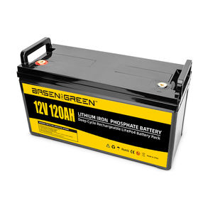 Batería Solar de Ciclo Profundo Recargable de Larga Duración de <span class=keywords><strong>12V</strong></span> <span class=keywords><strong>120ah</strong></span> para Sistema de Paneles Solares - Product Image 1