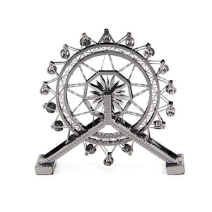 Đu Quay Bánh xe ghép hình câu đố <span class=keywords><strong>3D</strong></span> kim loại câu đố tự lắp ráp mô hình Bộ dụng cụ cắt laser ghép hình đồ chơi - Product Image 2