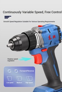 Taladro Inalámbrico DCJZ2060EM de 20V |   Baterías de Iones de Litio de 500W 2x 4.0Ah, 20+1 Ajustes de Torque, Grado Industrial y para Bricolaje, para Taladrar - Product Image 3