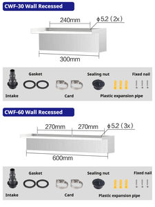 सूरज आउटडोर तालाब बगीचे पिछवाड़े स्टेनलेस स्टील वाटरफॉल फाउंटेन 220v-240v 1 वर्ष की वारंटी - Product Image 5