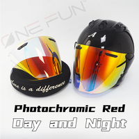 Visière solaire photochromique pour casque de moto VZ, compatible avec les modèles VZ-RAM, VAS-ZSZ-R, VASSZ-R, EVO, accessoires de remplacement pour demi-casque