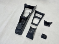 Finitions intérieures en fibre de carbone sèche, console centrale CSL pour BMW G87 M2 G80 M3 G82 M4, accessoires intérieurs de voiture
